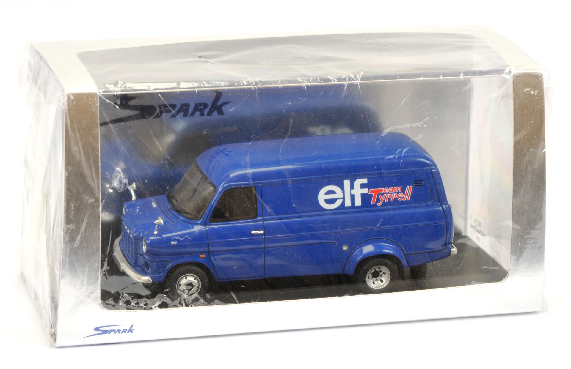 Spark model Minimax S0276 Ford Transit Tyrrell 1974, "elf Tyrrell Team",