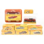 Dinky (Atlas Editions) - a boxed group of Vans & cars