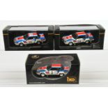 Ixo Models (1/43 Scale) group of Nissan Rally cars 
