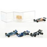 Group of Racing Car Models to include MERI-KITS Tyrrell- Renault 