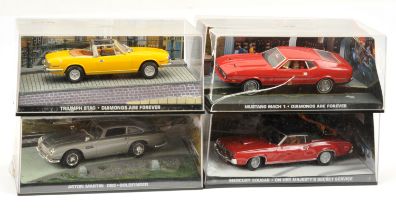 James Bond 007, a group of models to include Triumph stage