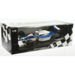 Minichamps 1:18 scale Tyrrell Ford 018 S. Nakajima 6th place, USA GP 1990 Limited Edition