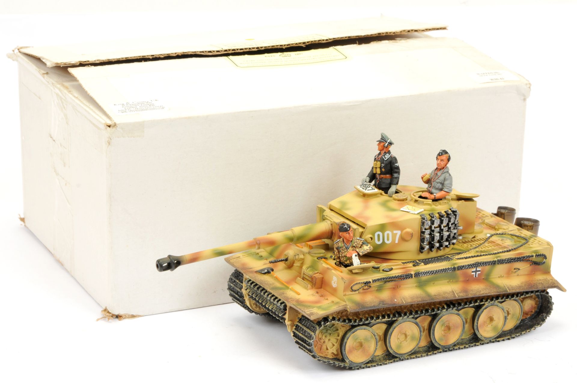 King & Country - Waffen SS: Tiger Tank 007 Set WSS043