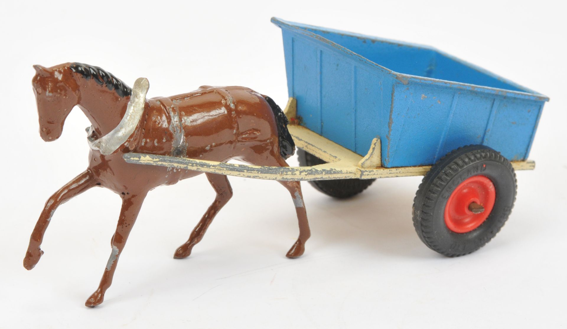 Britains Home Farm Series - No. 126F 'Farm Cart With Horse', unboxed