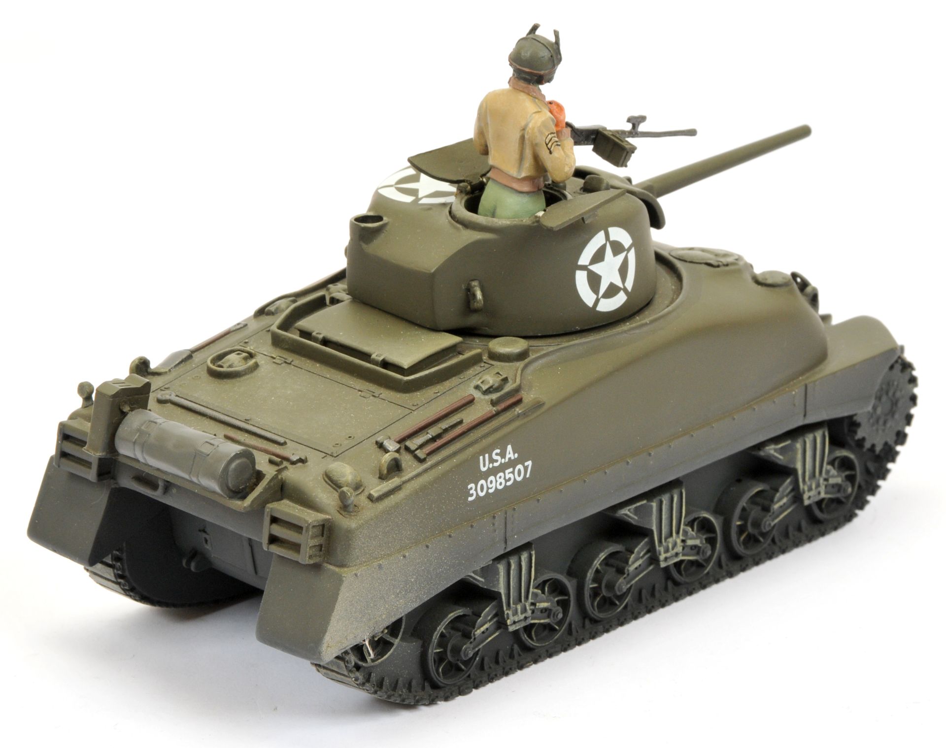 Britians - WW2 Sherman M4A1 Tank Set 17496A - Image 2 of 2