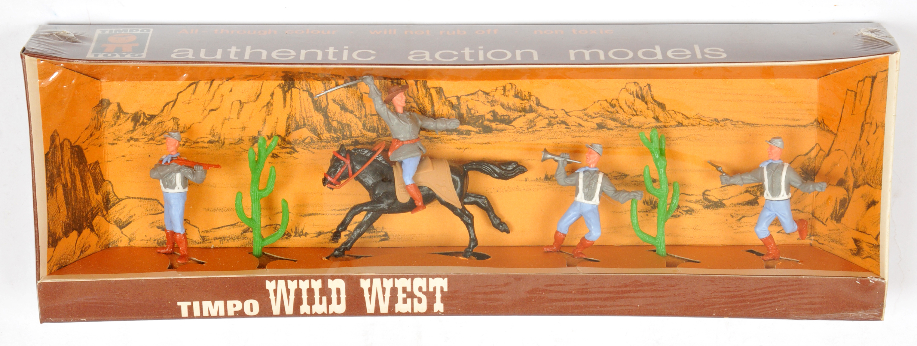 Timpo - Wild West Series - Set Ref. No. 17/8 'Confederate Troops', Boxed