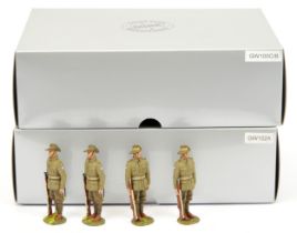 Thomas Gunn Miniatures (Gunn Club Miniatures) - Pair of Boxed World War I Sets