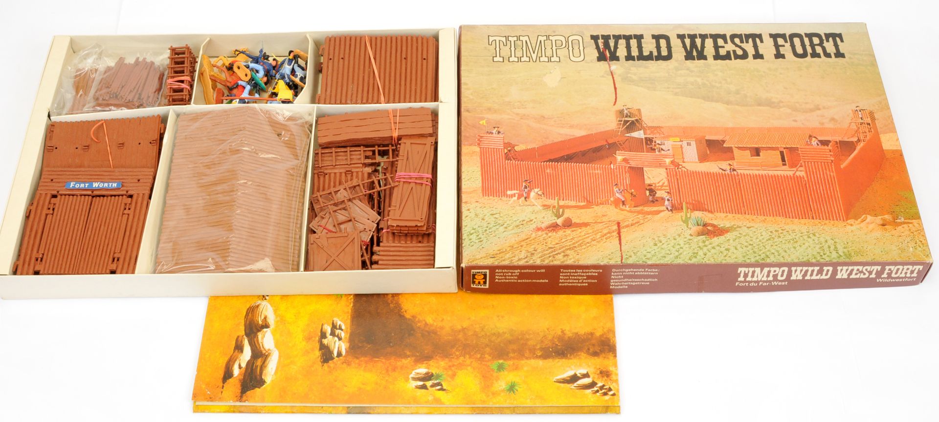 Timpo - Wild West Range - Ref 259 'Wild West Fort', Boxed
