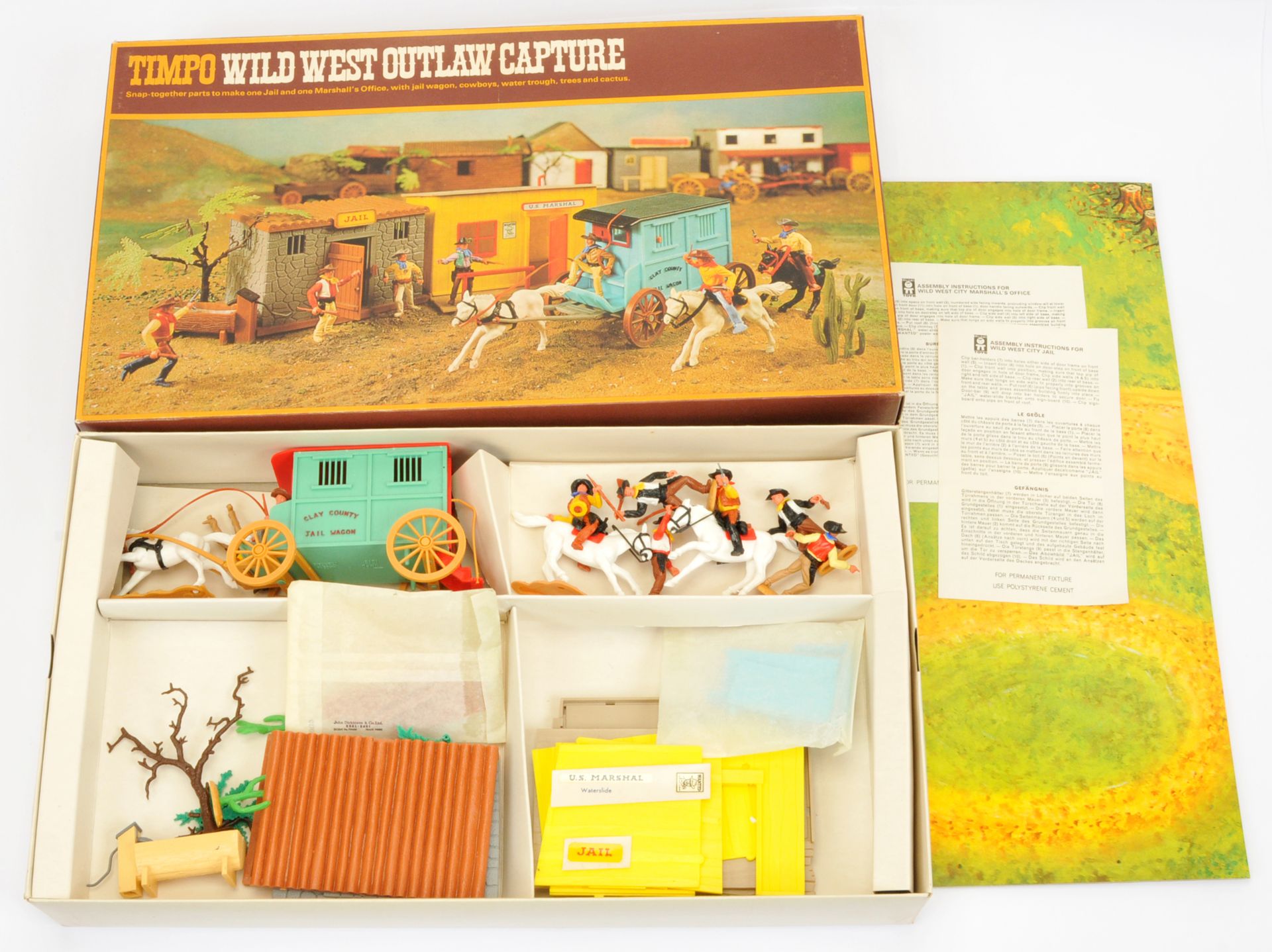 Timpo - Wild West Range - Set 256 'Wild West Outlaw Capture', Boxed