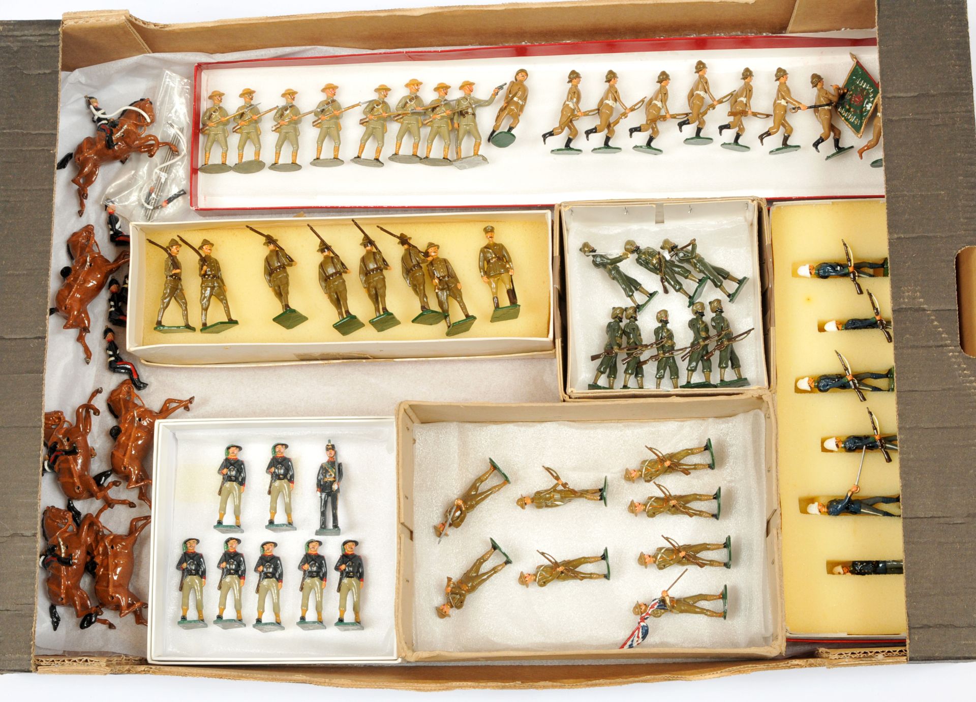 Group of Unboxed 'Glebe Miniatures' Soldiers & Similar