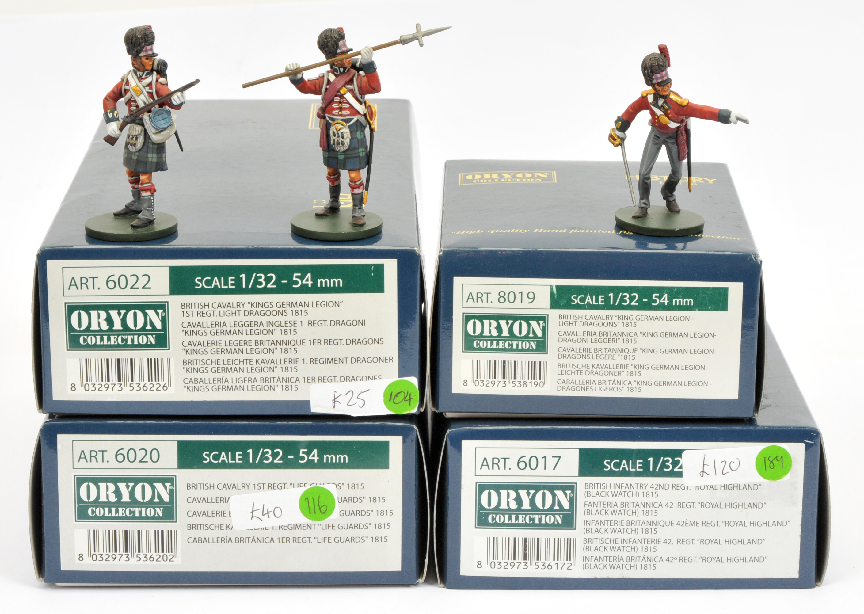 Oryon Collection 'History Club' - A Group of Boxed Napoleonic-Era Figure Sets