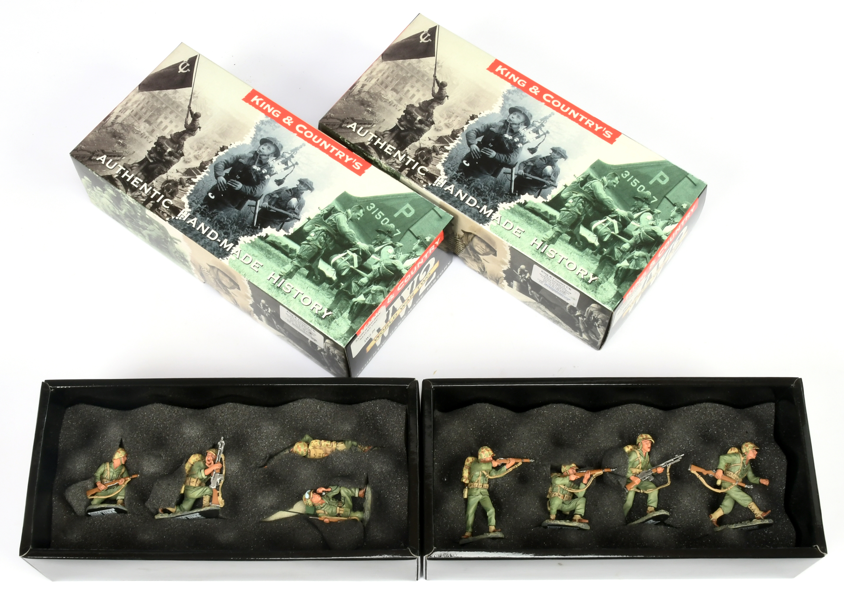 King & Country - Sands of Iwo Jima Figurine Sets x2