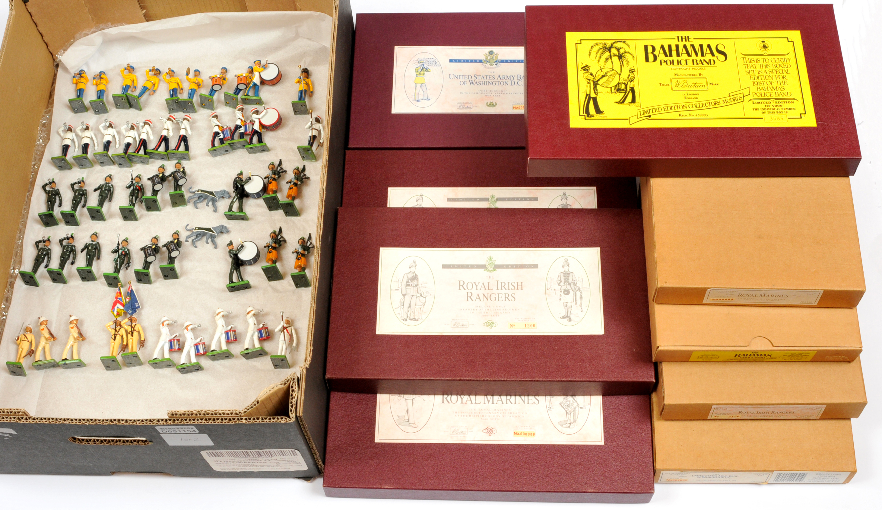 Britains - A Mixed Group of Boxed Limited Edition Toy Soldier Sets