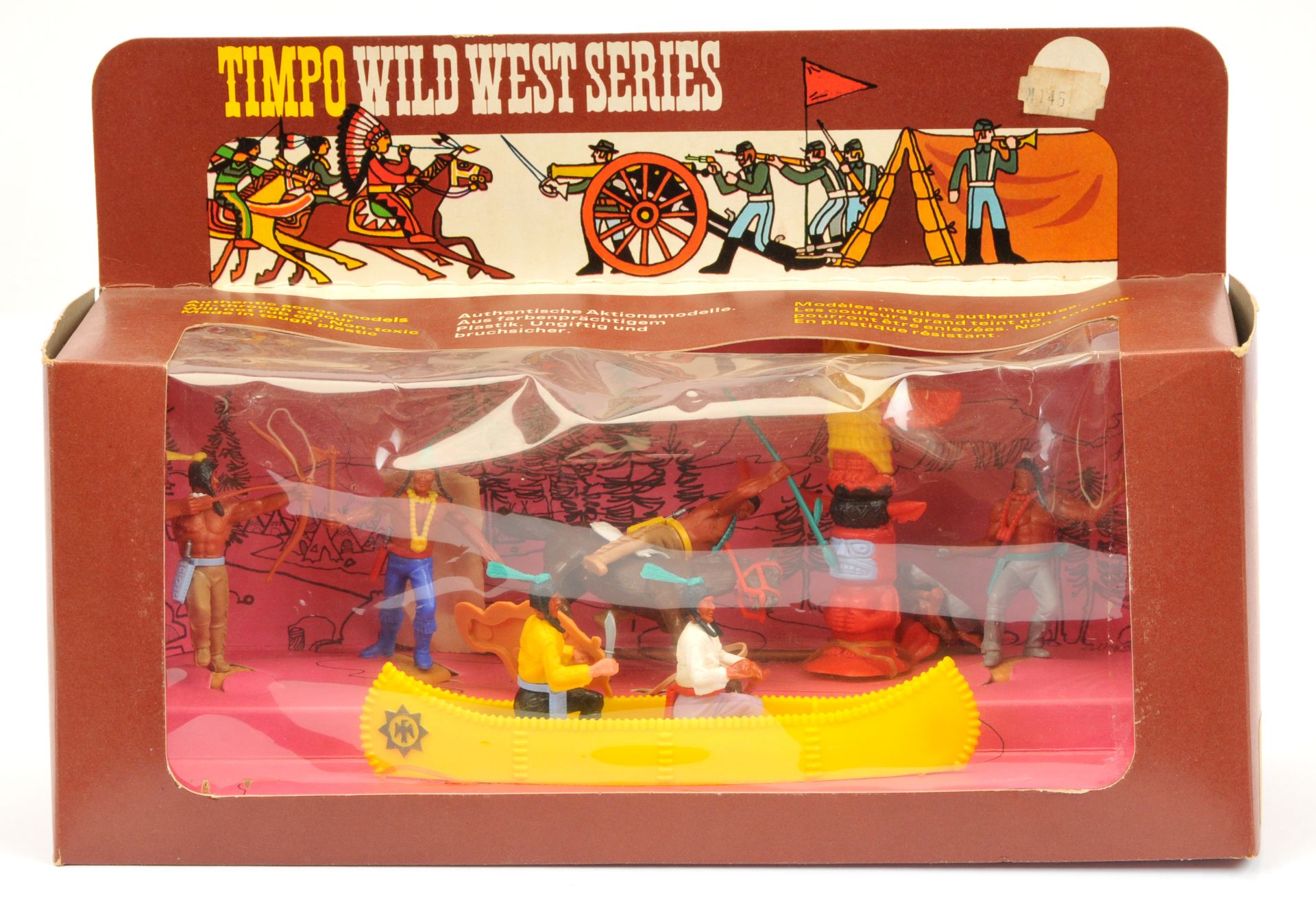 Timpo - Wild West Series - Set Ref. 278 'Indian Hunting Party', Boxed