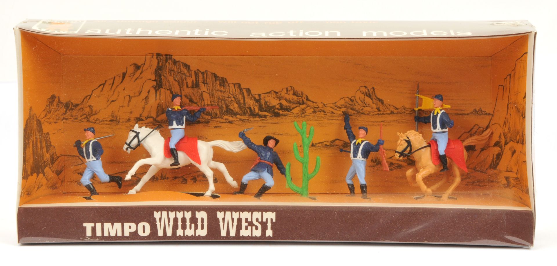 Timpo - Wild West Series - Set Ref. No. 5/4/2 'U.S. 7th Cavalry', Boxed