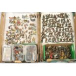 Group of Plastic Toy Soldiers & Metal Wargaming Figures
