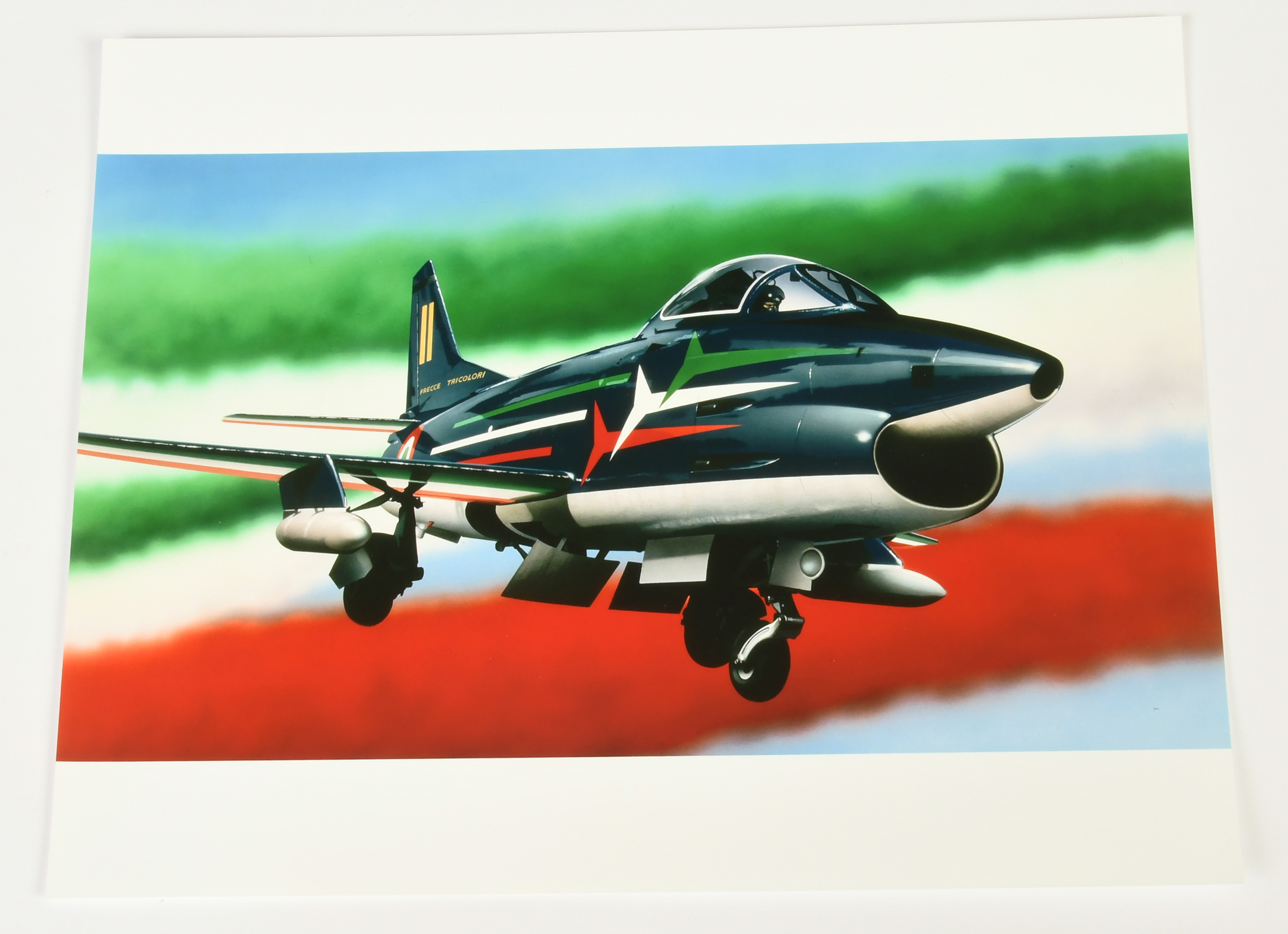 Airfix Original Artwork - Fiat G.91 Frecce Tricolori