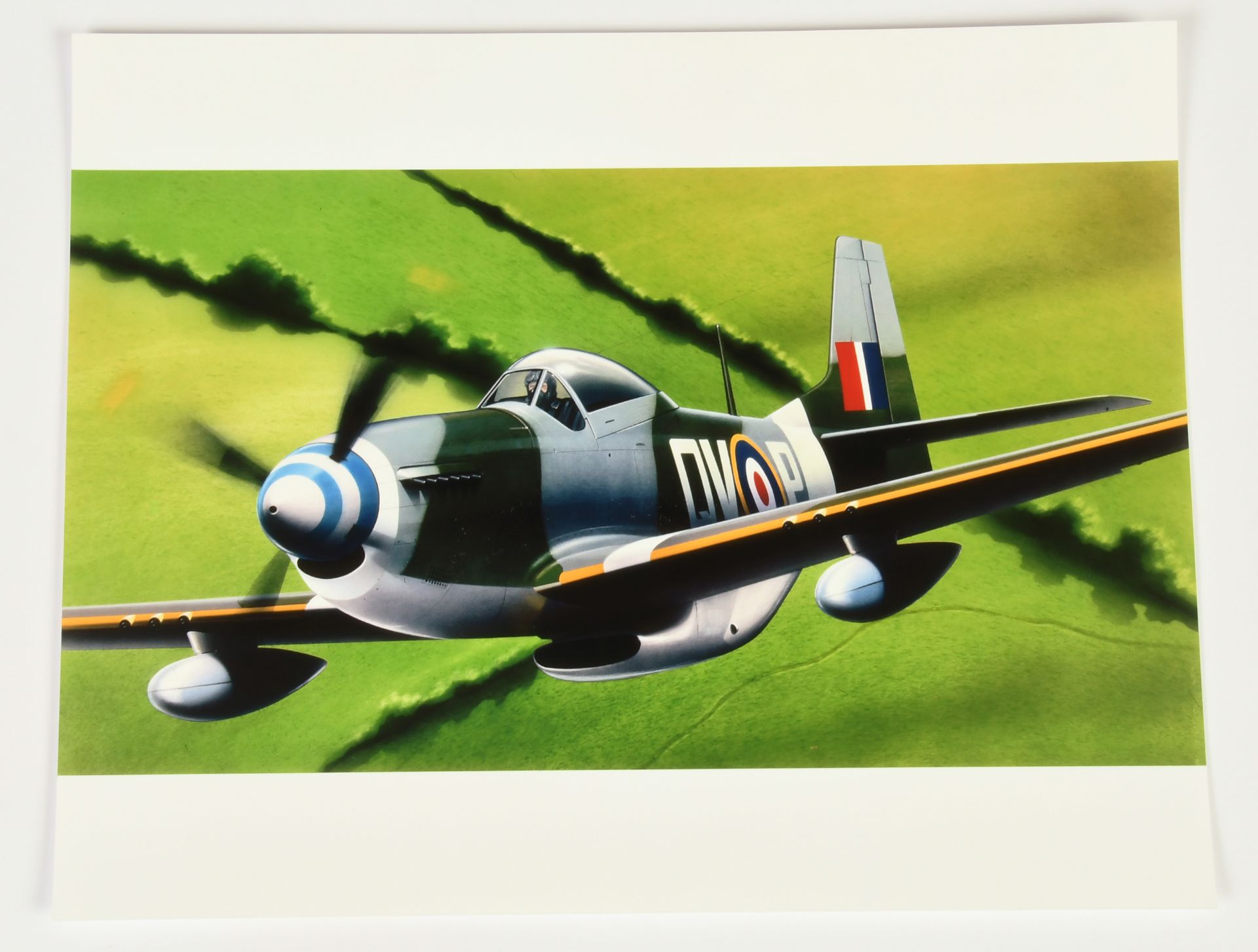 Airfix Original Artwork - North American Mustang III