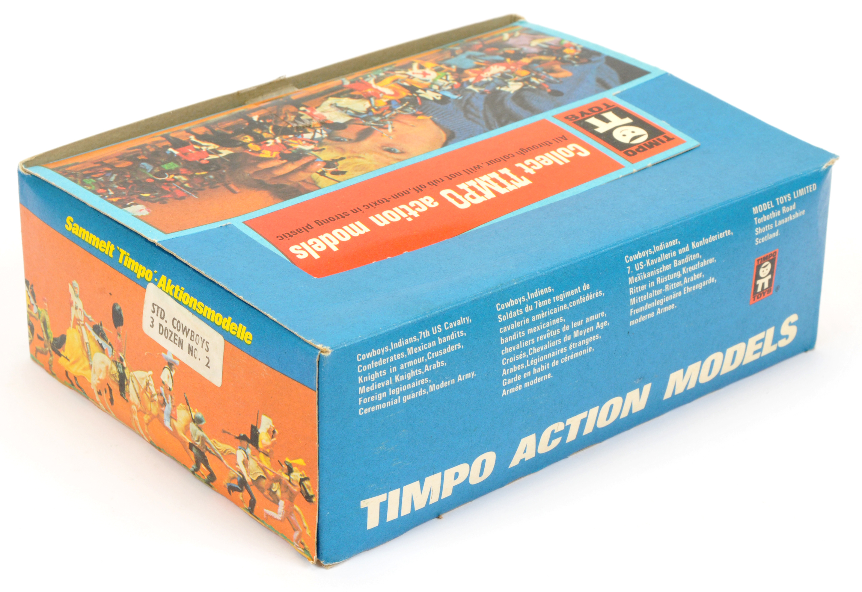 Timpo Action Models - Shop Counter Trade Pack of Cowboy Figures - Bild 3 aus 3