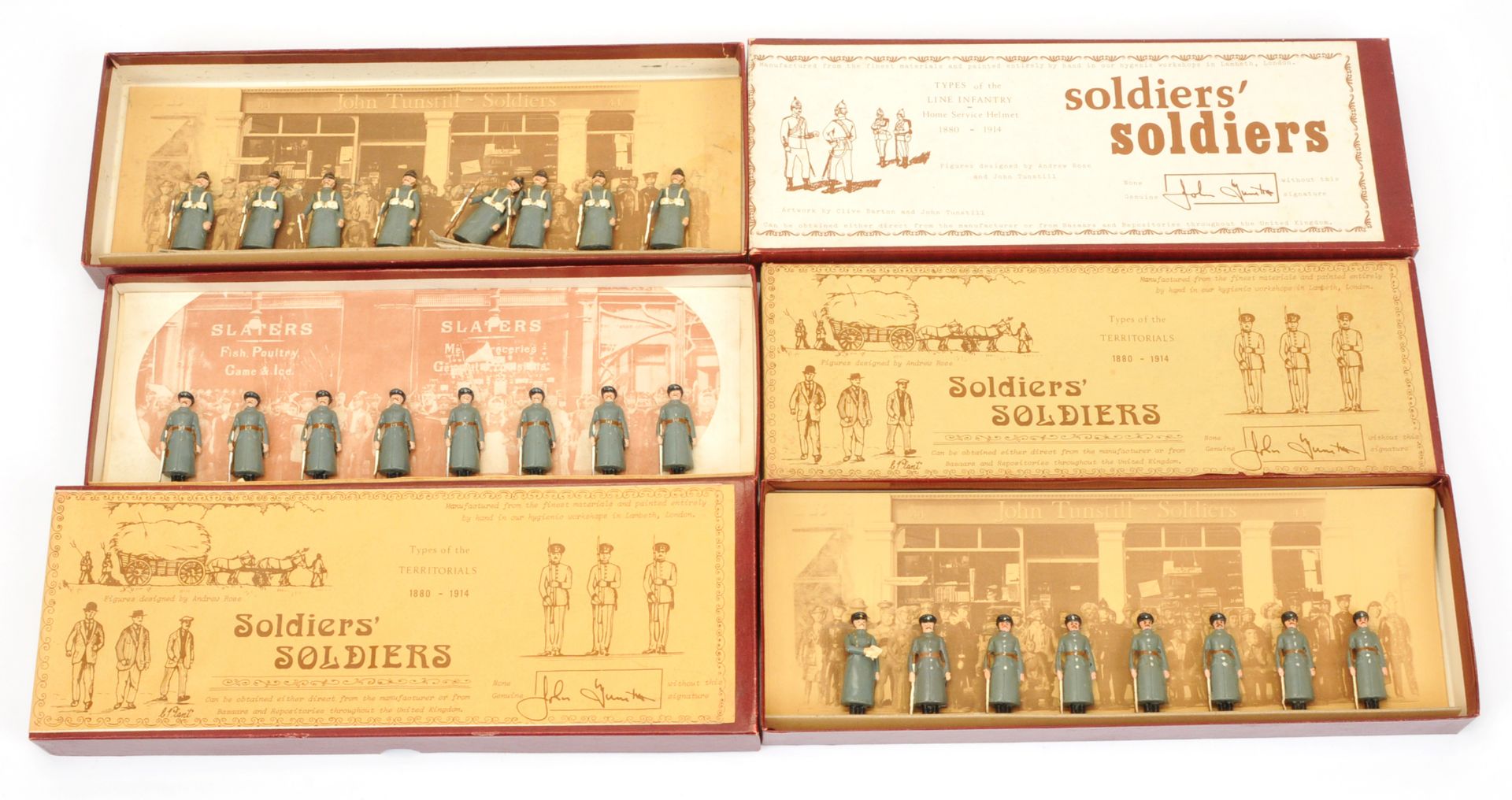 Group of John Tunstill "Soldiers' Soldiers" Sets