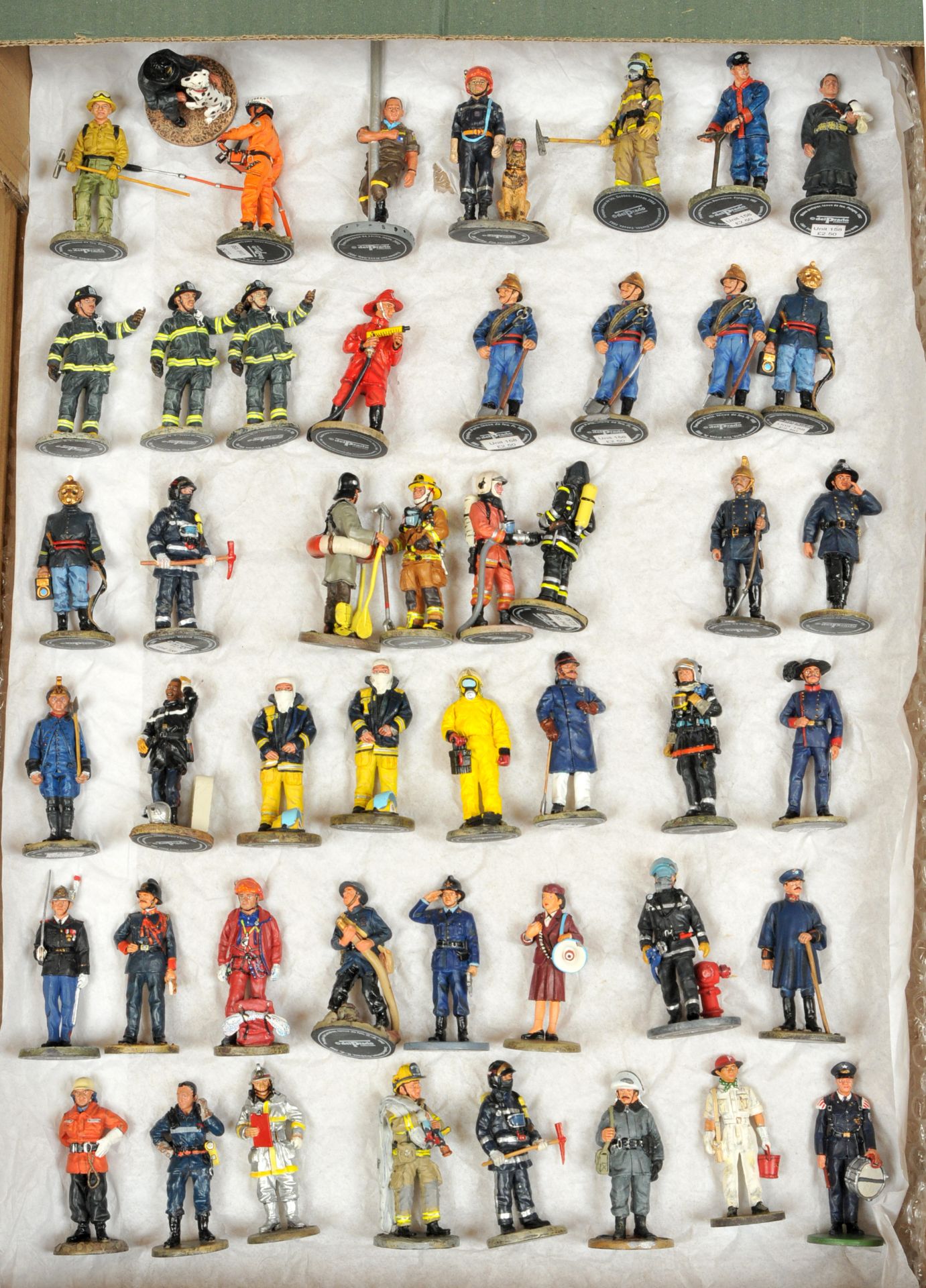Del Prado Figures - 'Men at War' & 'Firefighters of the World' Series, Unboxed - Image 2 of 3