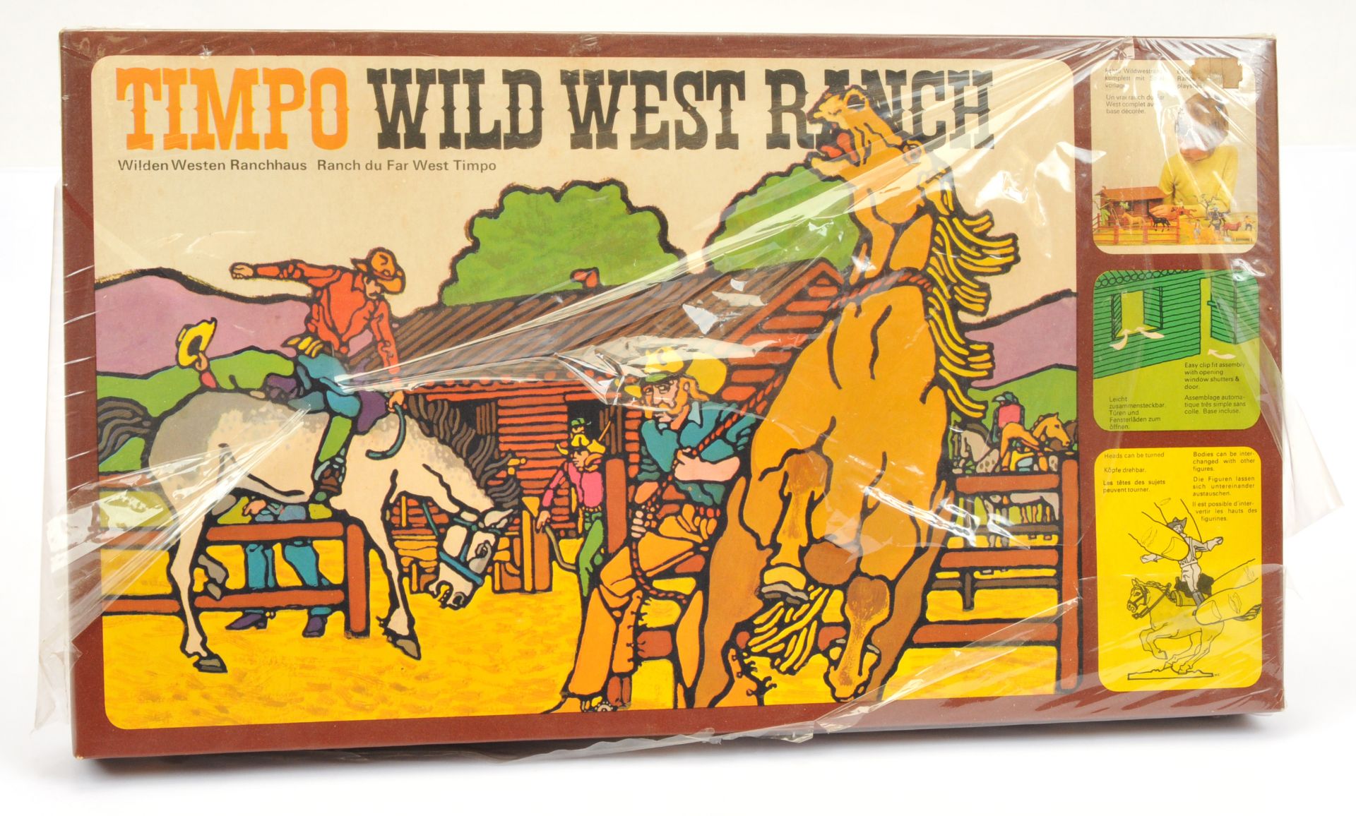 Timpo - Wild West Collection - Set Ref. 261 'Wild West Ranch', Boxed