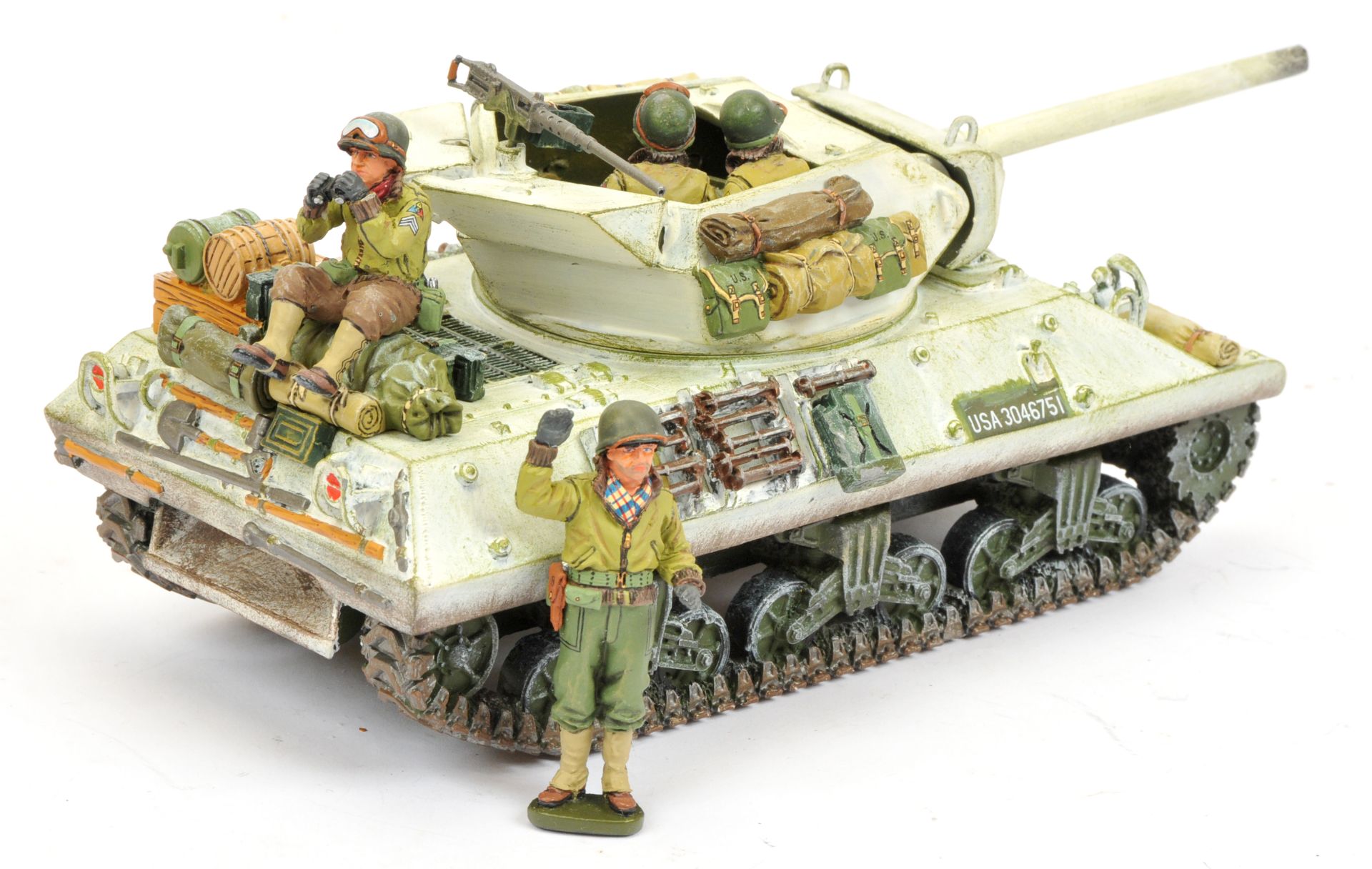 King & Country - Battle of the Bulge (Americans): M10 Tank Destroyer Set BBA011 - Bild 2 aus 2