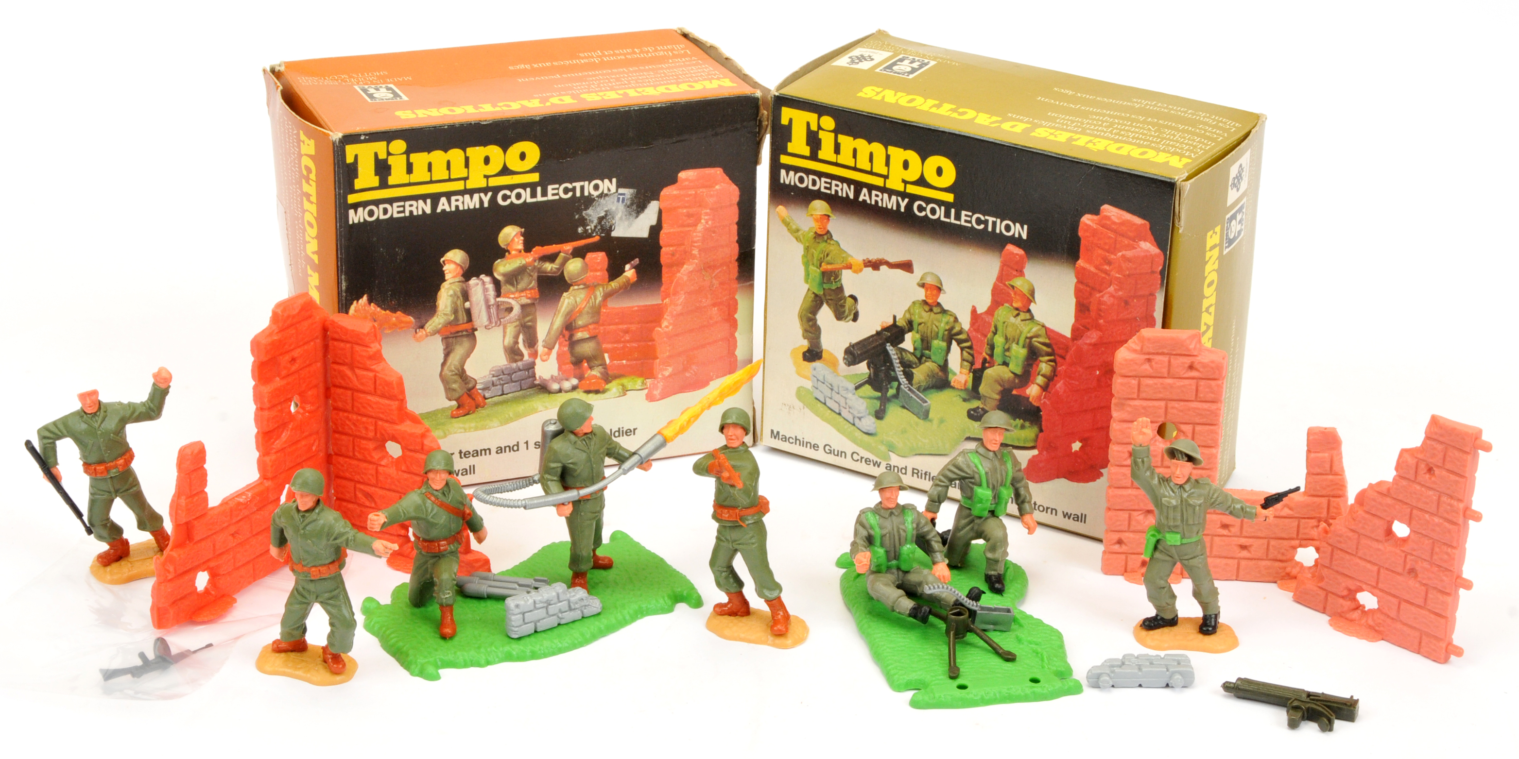 Timpo - Modern Army Collection - A Pair of Boxed Sets