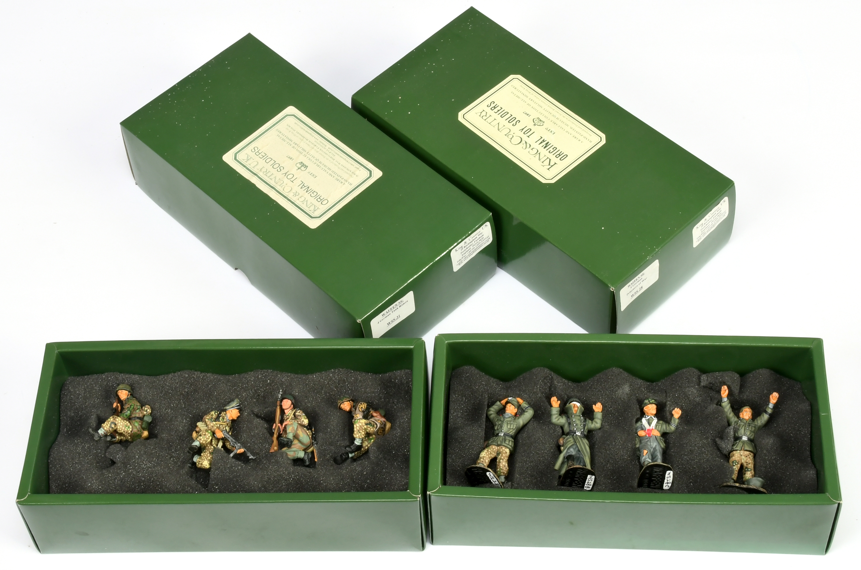 King & Country - Waffen SS Figurine Sets x2