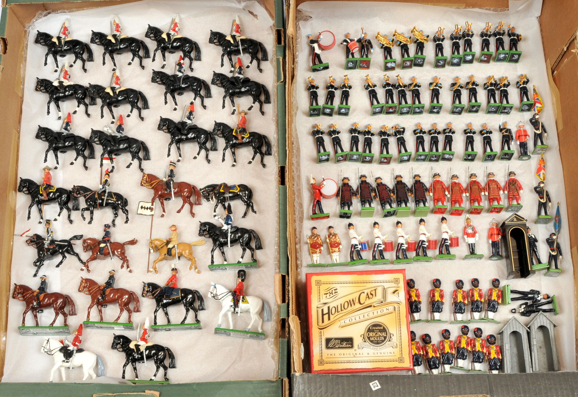 Britains - A Mixed Group of Ceremonial Soldiers & Cavalry