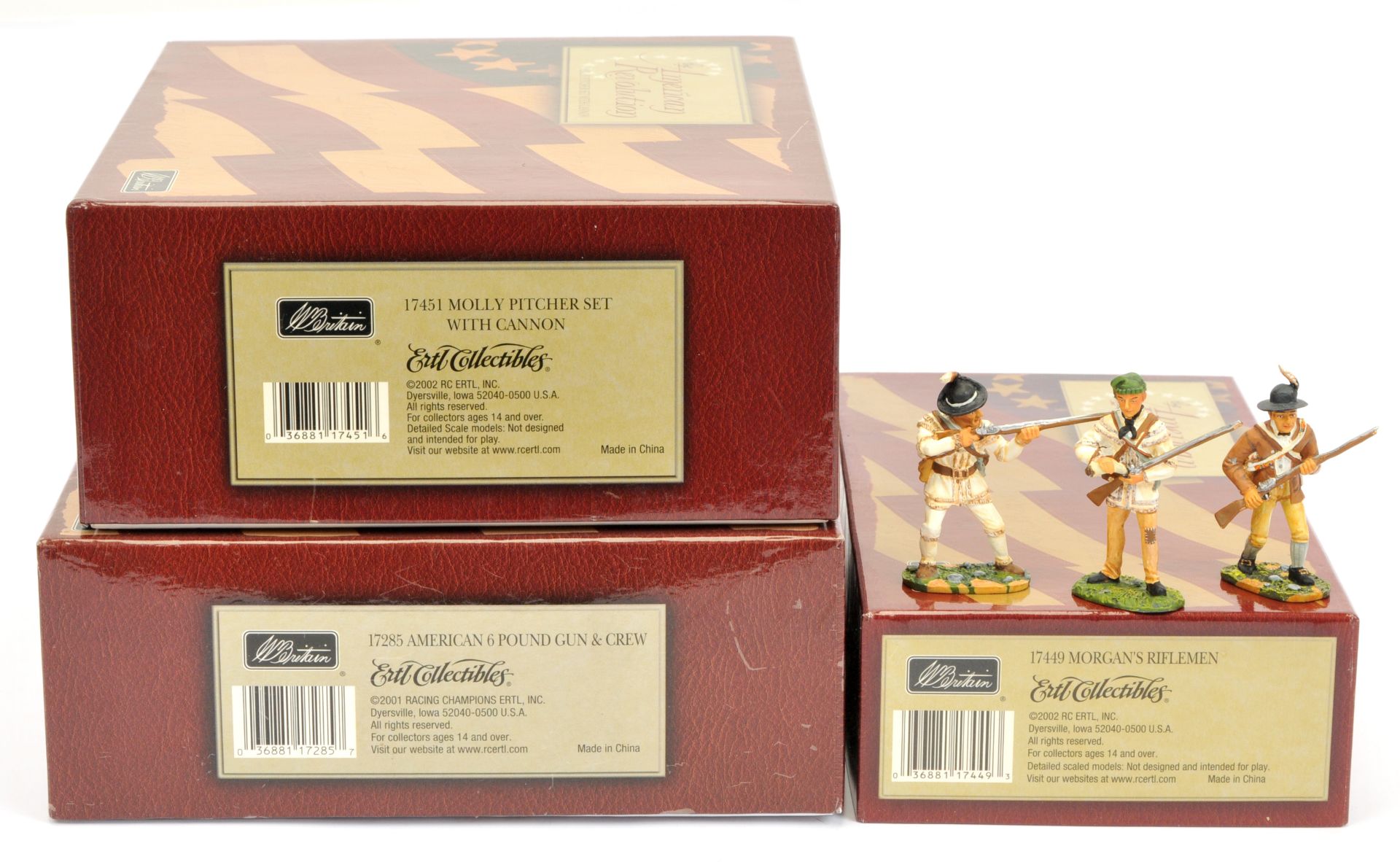 Group of Boxed Britains 'The American Revolution' Sets