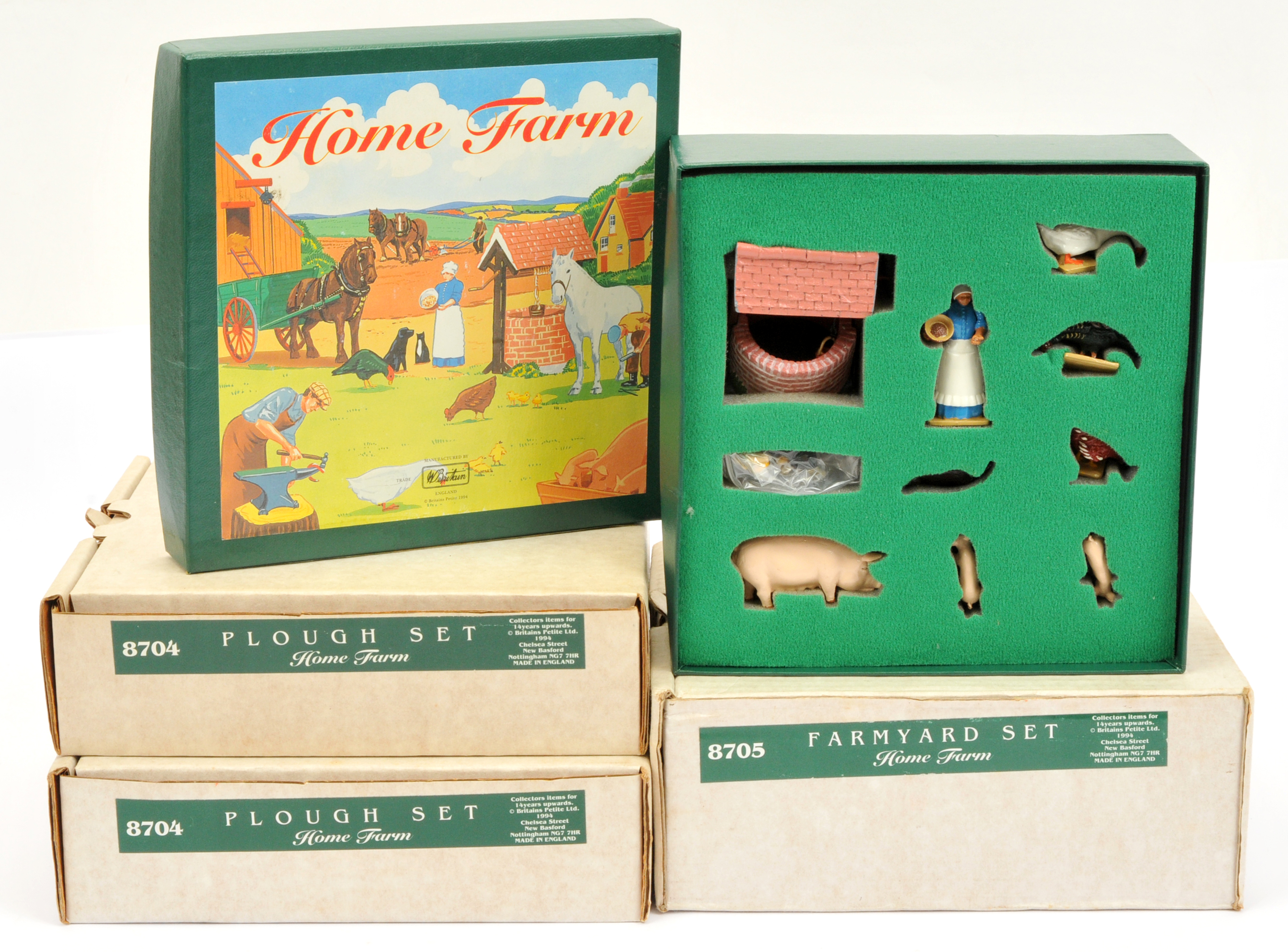 Britains - Home Farm Sets x3.