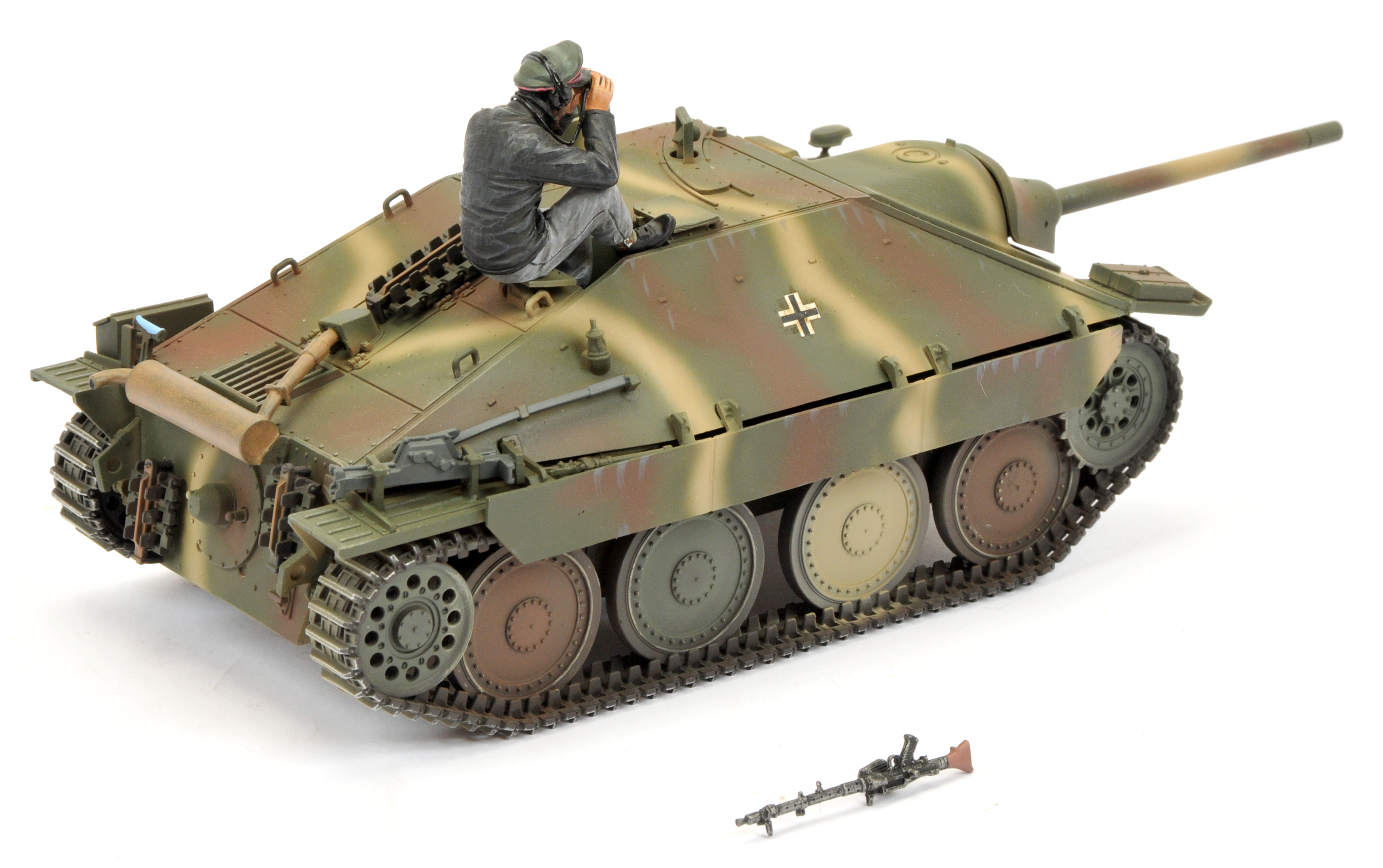 Thomas Gunn Miniatures (Gunn Club Miniatures) - Acc. Pack 080B 'Hetzer German Cross Tank' - Bild 2 aus 2