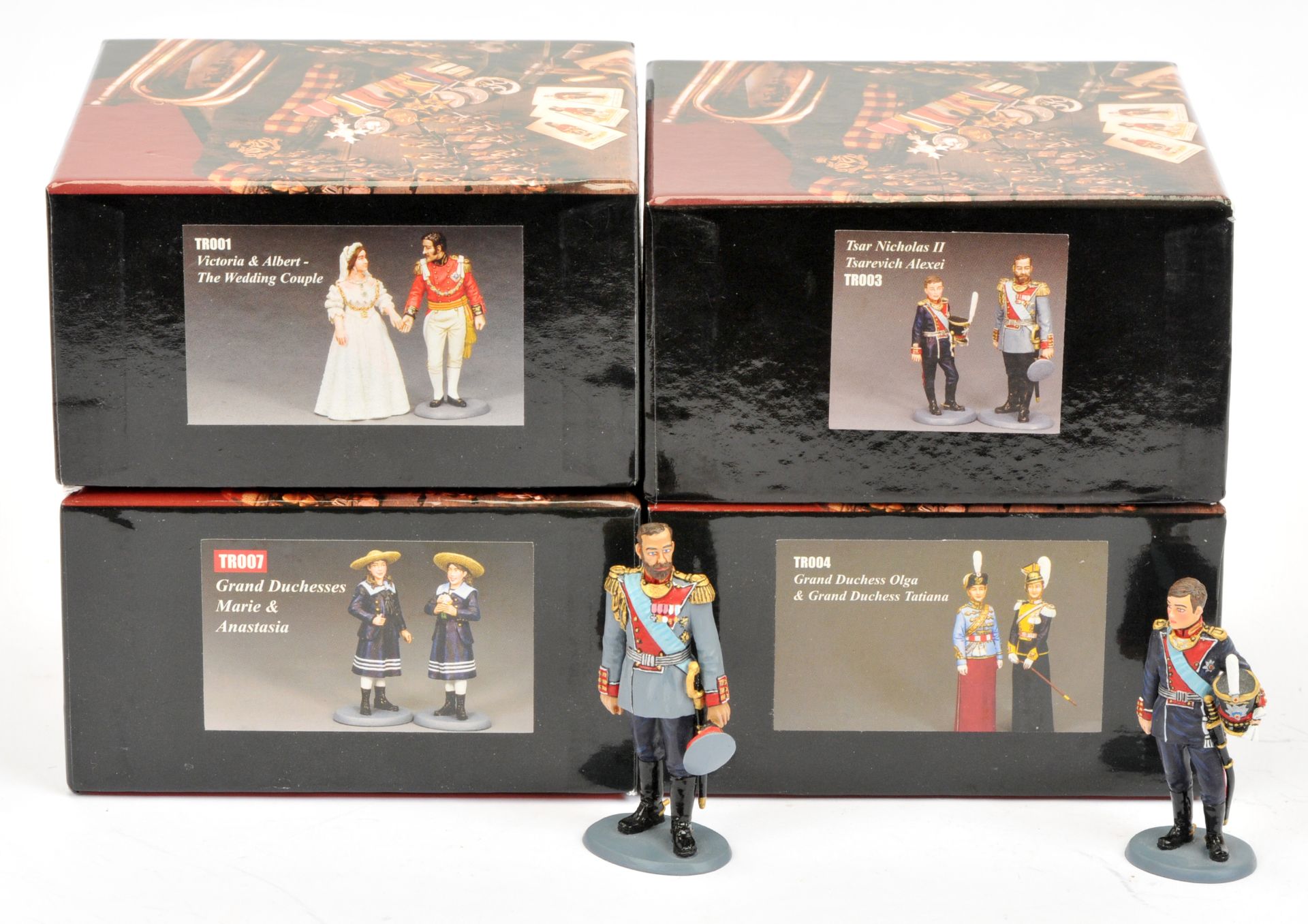 King & Country - The Royals Figurines x4