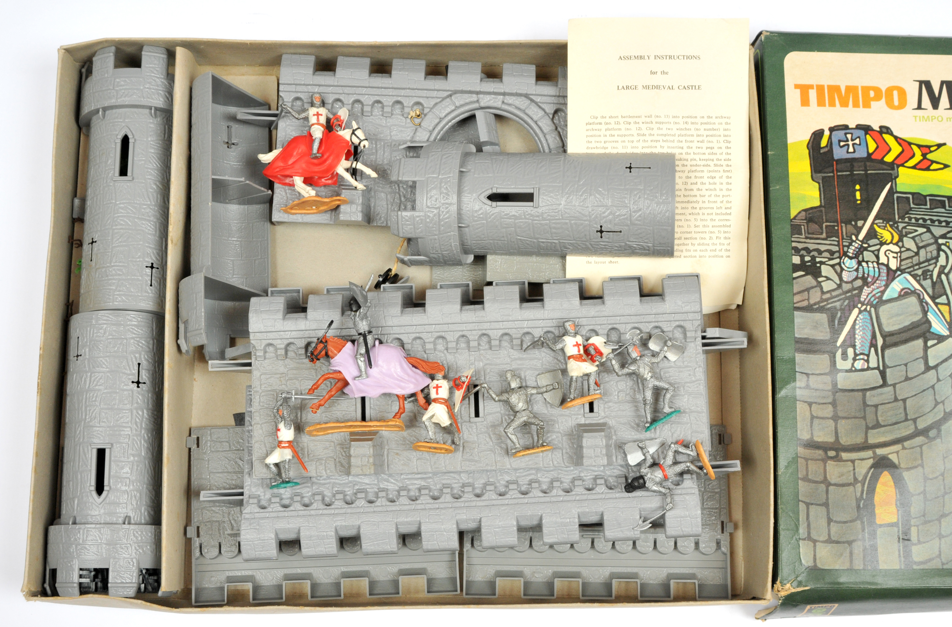 Timpo - Set Ref. No. 1803 'Medieval Fortress', Boxed - Image 2 of 2