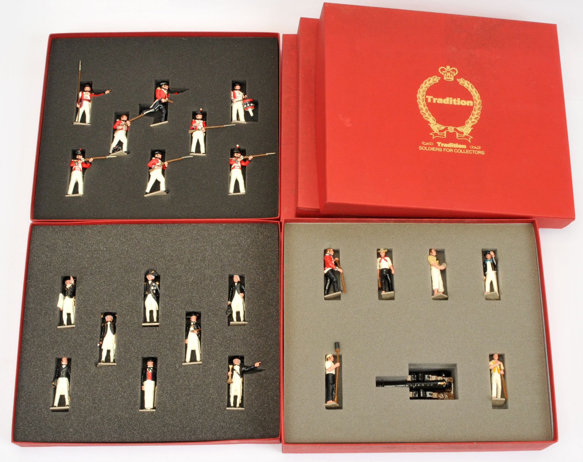 Tradition - Napoleonic Wars Range - A Group of Boxed Metal Toy Soldier Sets