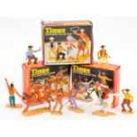 Timpo Action Models - A Group of Boxed 'Wild West Collection' Sets