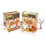 Timpo - A Pair of Boxed 'Wild West Collection' Sets