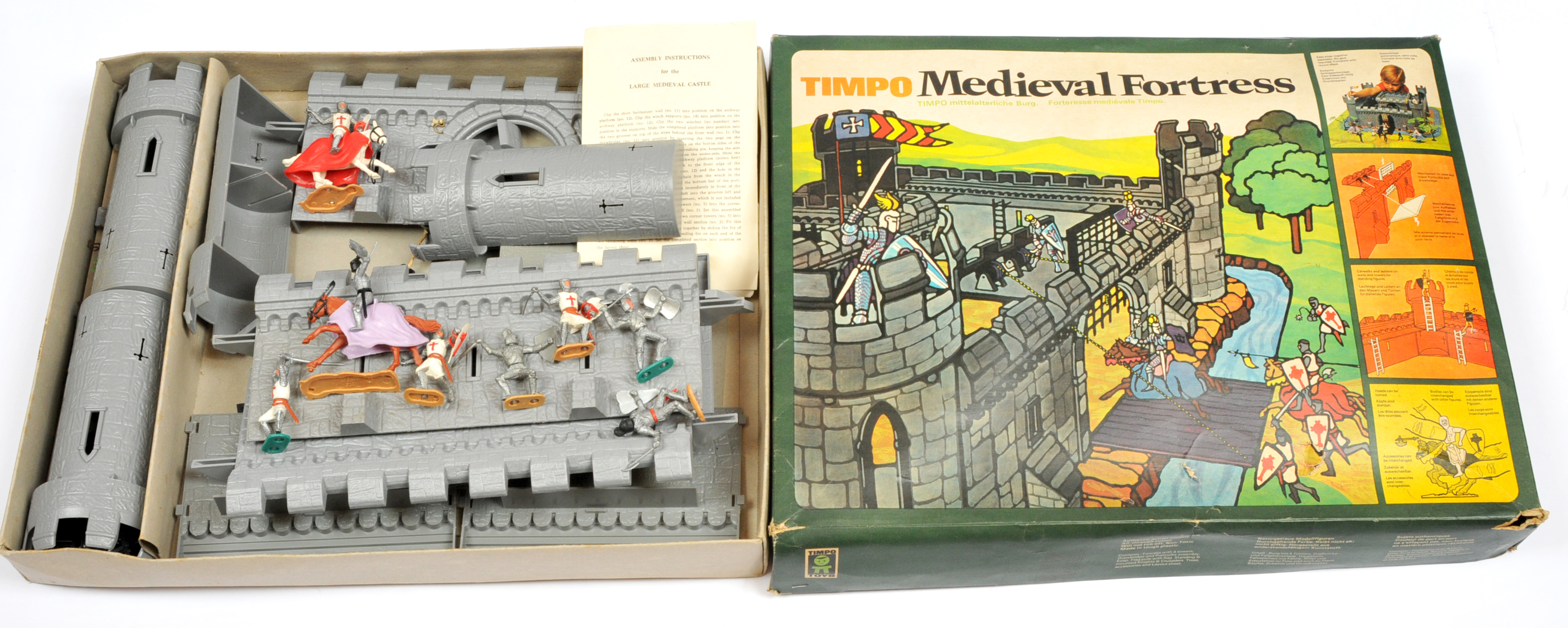 Timpo - Set Ref. No. 1803 'Medieval Fortress', Boxed