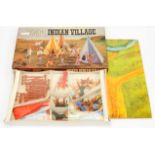 Timpo - Wild West Series - Set Ref. 258 'Indian Village', Boxed