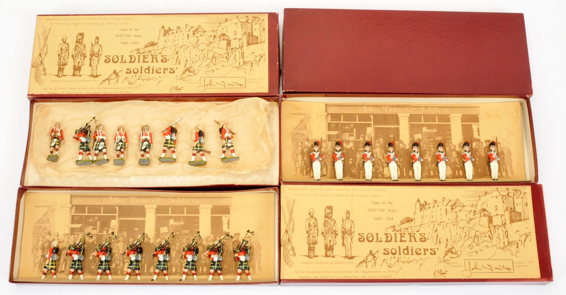 Group of John Tunstill "Soldiers' Soldiers" Sets