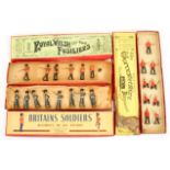 Group of Boxed Britains Soldier Sets