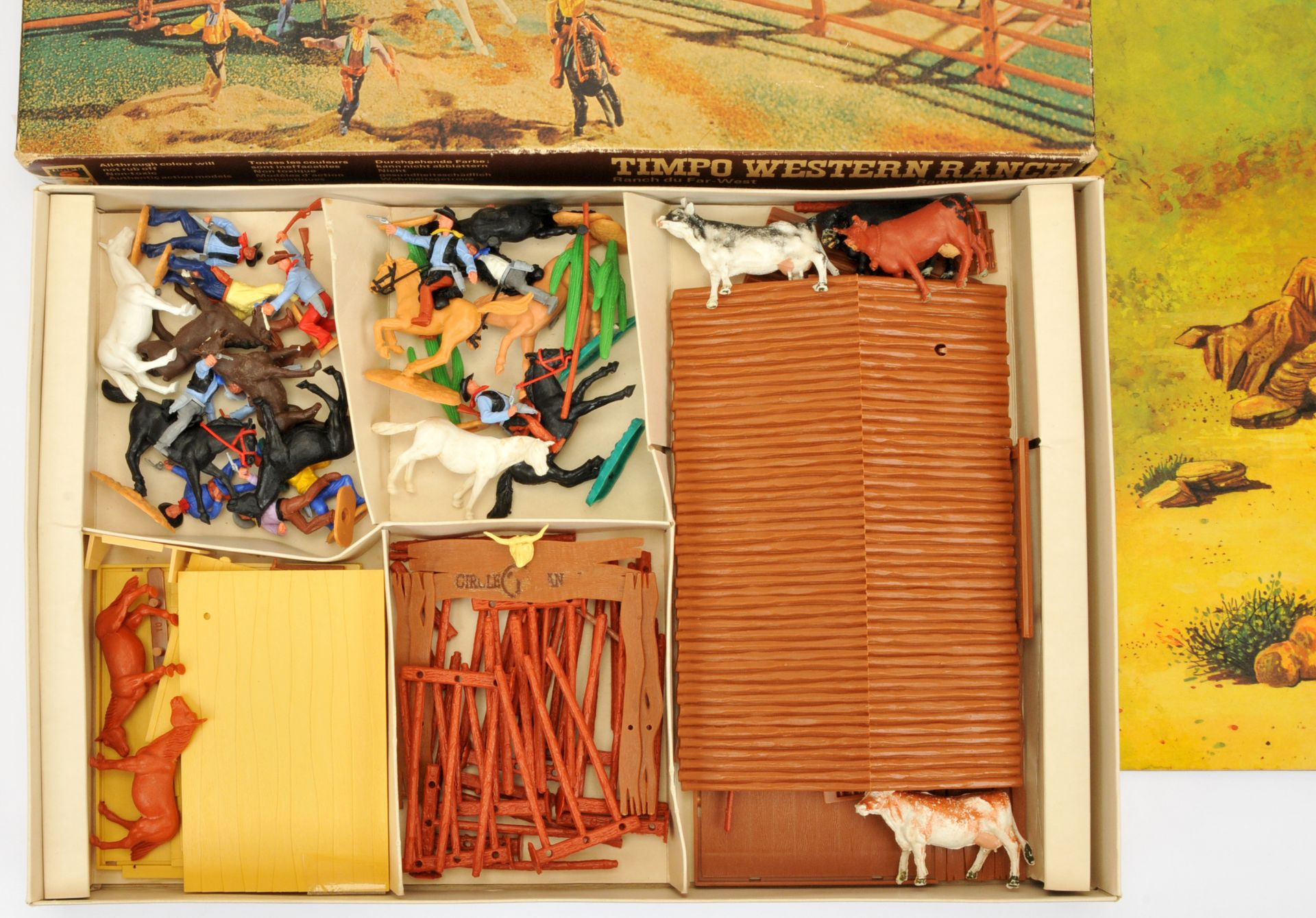 Timpo - Wild West Collection - Ref. 261 - 'Western Ranch', Boxed - Bild 2 aus 2