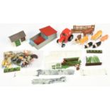 Britains Plastic Issue Farm Animals, Fencing & Outbuildings