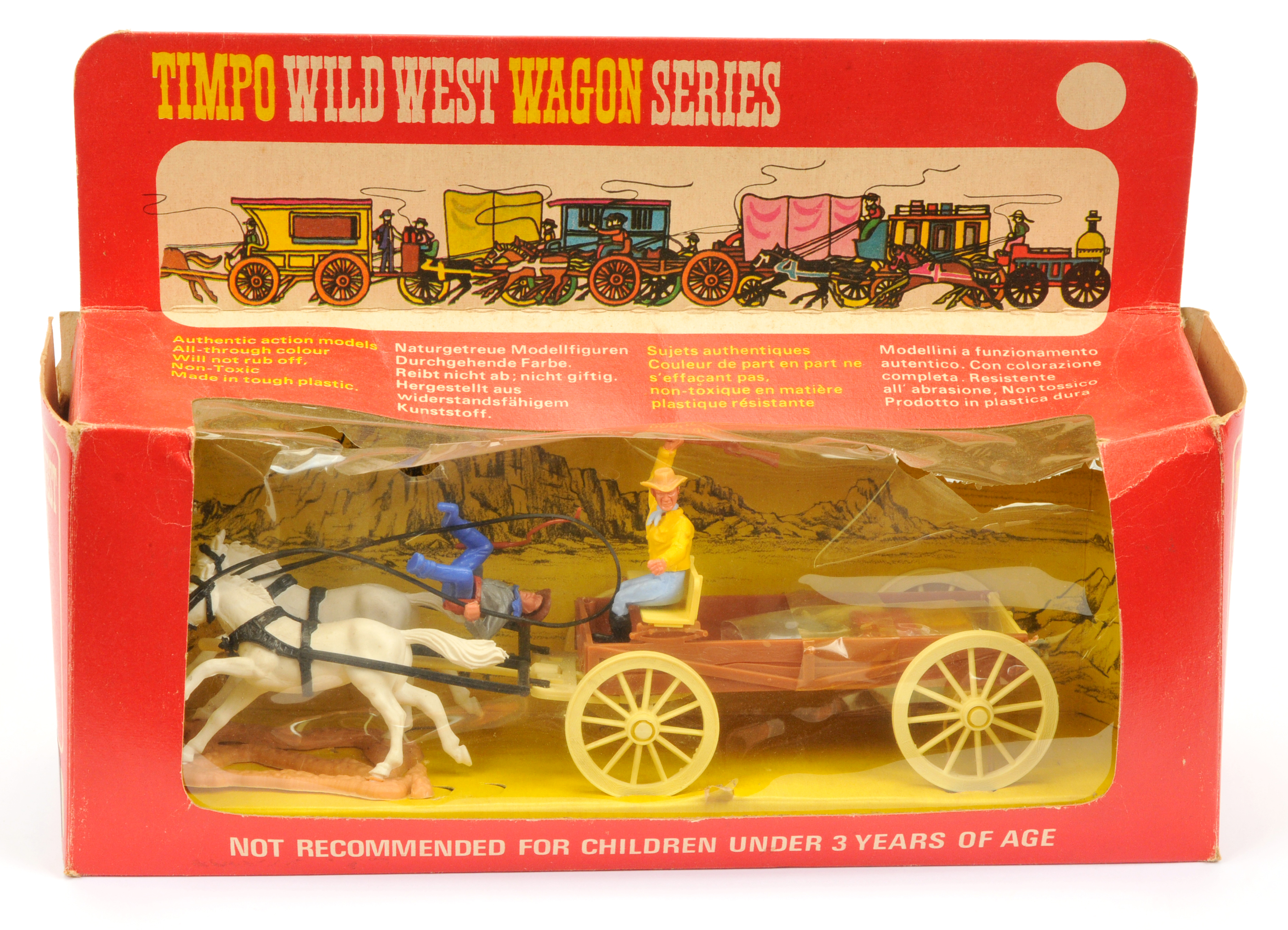 Timpo - Wild West Wagon Series - Set Ref. No. 272 'Buckboard', Boxed
