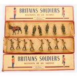 Pair of Boxed Britains Soldier Sets