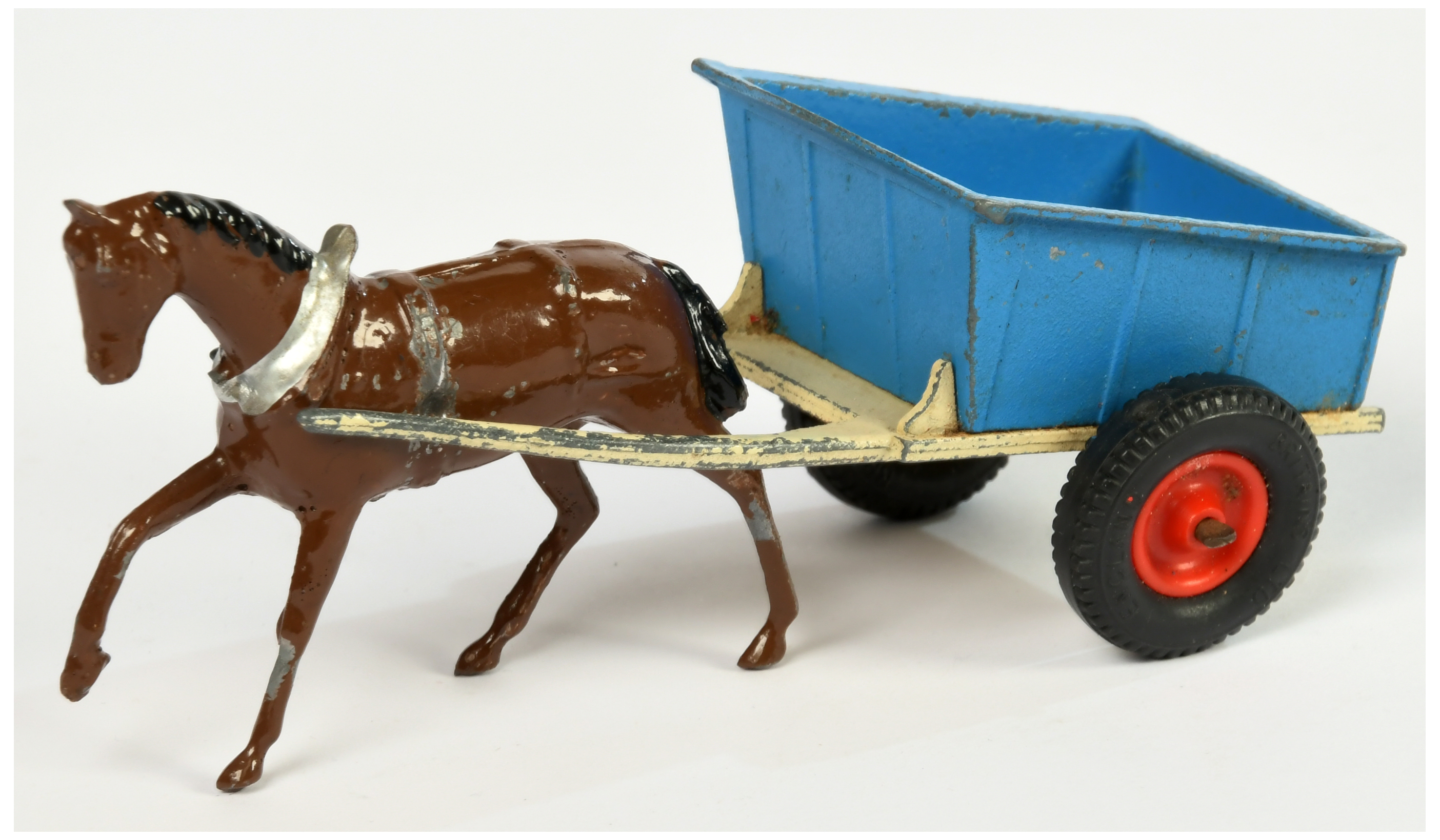 Britains Home Farm Series - No. 126F 'Farm Cart With Horse', unboxed - Image 3 of 3