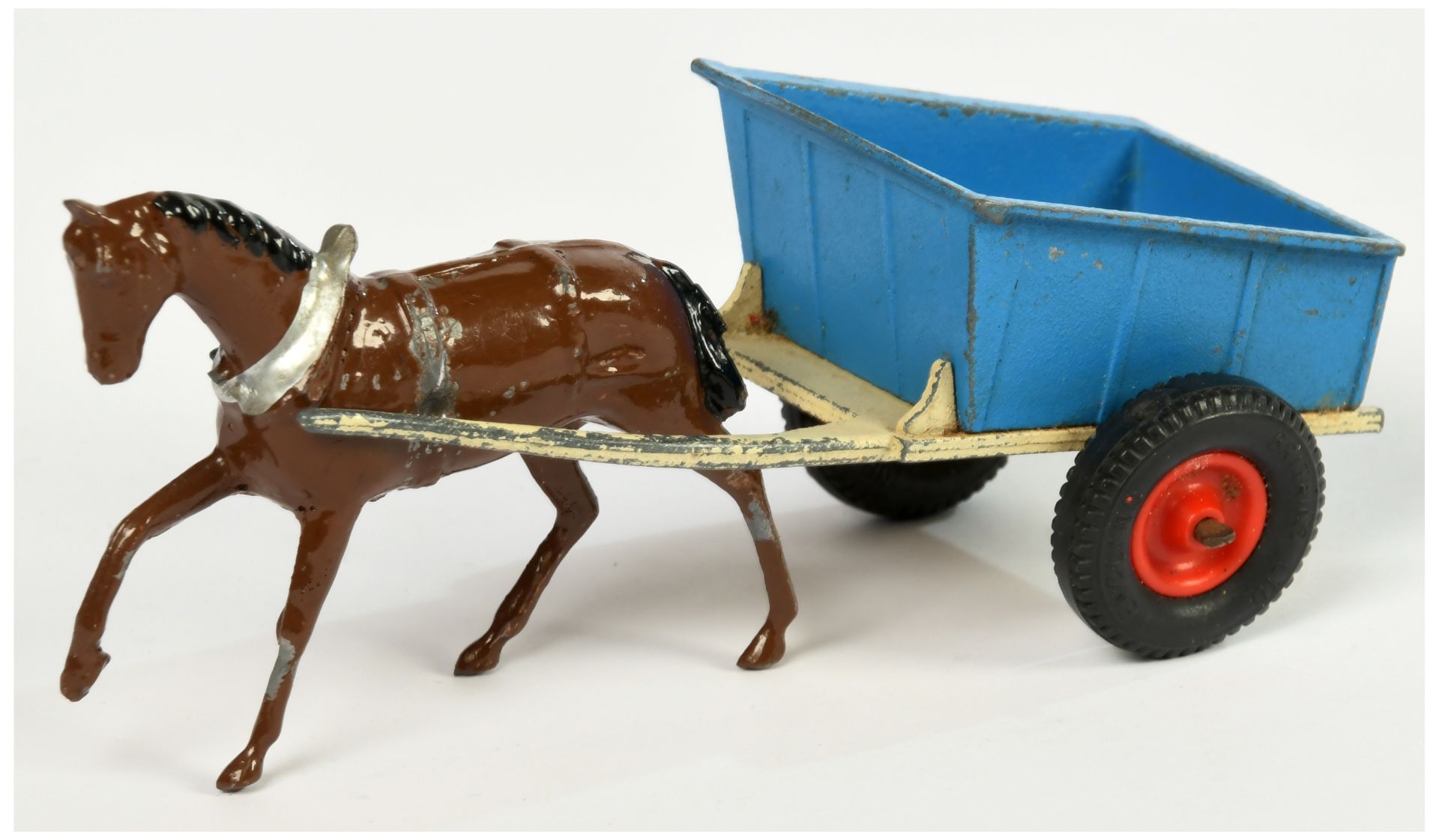 Britains Home Farm Series - No. 126F 'Farm Cart With Horse', unboxed - Bild 3 aus 3