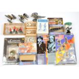 A Mixed Group of Metal Figures & Other Decorative Military Items
