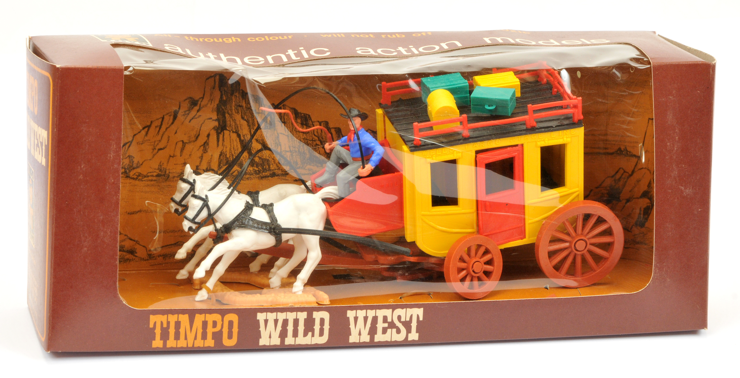 Timpo - Wild West Series - Set Ref. 270 'Stage Coach', Boxed